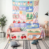 Cartoon kawaii blanket living room modern decoration cute sofa towel child Anime blanket for beds sofa cover cushion bed spread