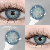 YICKYUE - Colorcon 1 Pair Korean Lenses Colored Contact Lenses Contacts Brown Lens Color Beauty Natural Eye Lenses Free Shipping