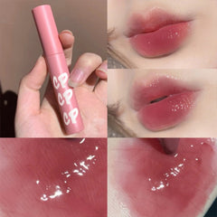 6 Colors Mirror Water Lip Gloss Waterproof Makeup Liquid Lipsticks Tint Moisturizing Nourishing Lip Glaze Long Lasting Cosmetic