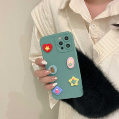 3D diy Cactus Lollipop soft silicone cartoon flower cute phone case for iphone 13 pro max 11 12 mini 8 7 plus se 2020 xsmax xr x