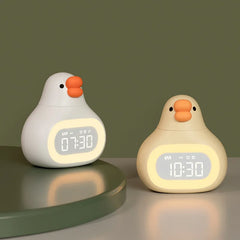 YICKYUE - Mini Children Home Bedside Cute Office Alarm Clock Dark Luminous Practical Beautiful Modern Digital Wake Up Animal Decorations