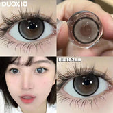 YICKYUE - 2pcs Color Contact Lenses With Nature Black Lenses Myopia Degree-0.00~ -8.00 Beauty Pupil Makeup Eye Free Shipping