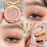 Yickyue Adorable 4-layer Bento Eyeshadow Palette 4 Colors Eye Shadow Palette Glitter Pearly Eyeshadow Eyes Make Up Cosmetics Maquiagem