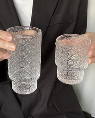 Begonia Pattern Glass