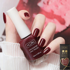 YICKYUE - 10ml Water Go Through Cruelty-free Can be Peel off Vegan Muslim Halal Nail Polish
