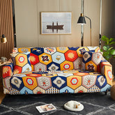 Bohemia Print Sofa-slipcover Plaid Tight Wrap 4 Season All-inclusive Elastic Floral Sofa Towel Corner Couch Cover 1/2/3/4-seater