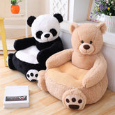 Children's plush sofa seat Teddy bear panda varietys cartoon shapes Cute mini Home furniture Creative holiday birthday gift