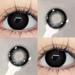 YICKYUE 1Pair Natural Lenses Contact Lenses for Eyes Lenses Fog Pearl Eye Lenses Korean Y2K Lenses
