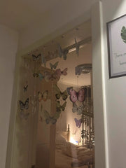 YICKYUE - Door Curtain Decoration, Butterfly Wind Chime, Finished Bedroom, DIY Door Curtain Material Package, No Punching Hanging Curtain
