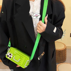 YICKYUE - Simple Storage Box Mobile Phone Storage with Creative Fashion Bag Convenient Travel Strap Portable Storage Box Multi Purpose