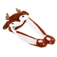 1 Pc Christmas Lovely Hat Party Headgear Fashion Xmas Airbag Caps Xmas Kid Gift