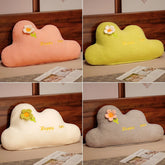 1pc 80/100cm Nice Plush Cloud Bedside Pillow Soft Stuffed Coloful Cloud Bedroom Sofa Cushion For Children Holiday Gift