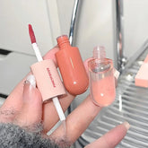 YICKYUE - Double Head Matte Lip Gloss Water Lipstick Honey Whitening Non Fading No Lasting Makeup Peeling Waterproof Korean Makeup