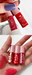Yickyue 1pc Moisturizing Liquid Lip Gloss Shiny Mini Long Lasting 24 Hours Crystal Jelly Color Lip Tint Lipstick Winter Dropship TSLM1