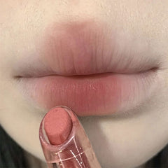 Yickyue Sexy Nude Lipstick Matte Waterproof Long Lasting Brown Velvet Lip Balm Non-stick Cup Lip Gloss Korea Makeup