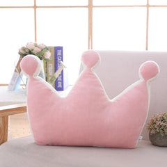 Crown plush pillow colorful stuffed soft plush crown toy home sofa decoration cushion kids toys birthday gift for girlfriend