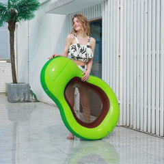 160*90cm Avocado Swimming Ring Inflatable Swim Giant Pool Pool Floats for Adults for Tube Float Swim Pool Toys New