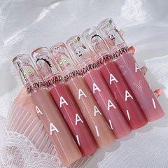 Yickyue 6 Colors Sexy Matte Lipsticks Waterproof Lip Gloss Long Lasting Non-Stick Cup Lip Tint Liquid Lipstick Korean Makeup Cosmetics