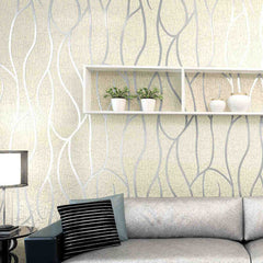 10M on-woven Wallpaper Simple Wallpaper Roll Bedroom Dinning Living Room Wall Covering Modern Wall Paper 3D Home Decor