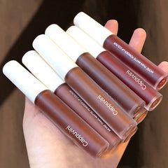 GUICAMI 6 Colors Lipgloss Set Lip Moisturizing Matte Lipstick Matt Lip Glaze Makeup Long Lasting Lipstick Tubes Maquiagem