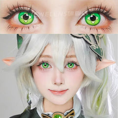 YICKYUE Color Contact Lenses Halloween Circle Lens Yearly Genshin Nahida Hutao Mavuika Cosplay