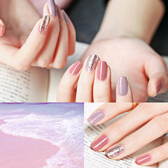 3 In1 No Baking Gel Nail Polish Lasting Quick Drying Non-Toxic Non-Tearable Nail Varnishes Hybrid Lacquer for Manicure Nail Art