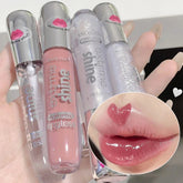 YICKYUE Lasting Mirror Pearl Diamond Lip Gloss Waterproof Moisturizing Liquid Lipstick Shine Glitter Lip Gloss Women Makeup Cosmetics