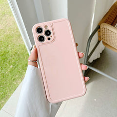Luxury Candy Color Silicone Shockproof Hard Case For iPhone 13 12 11 Pro Max Mini X Xs XR 7 8 Plus SE 2 Armor Bumper Cover