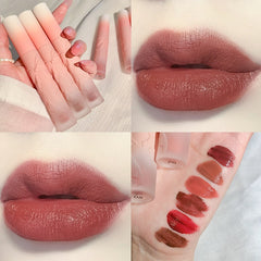 Wholesale Lip Gloss Bulk Retro Velvet Matte Lipstick Comestic Waterproof Tint Lip Gloss Silky Lipgloss Sexy Red Lip Makeup New
