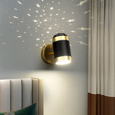 Nordic LED wall lamp Star projection light sconces lamps adjustable indoor lighting home decor bedroom living room bedside