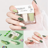 3-in-1 No-bake Gel Nail Polish Long-lasting Quick-drying Non-toxic Peelable Nail Polish Combination For Nail Art Coat Manicure