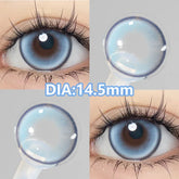 YICKYUE - 10Pcs Daily High Quality Color Contact Lenses for Eyes With Diopter Myopia Student Natural Beauty Pupil Fast Shipping