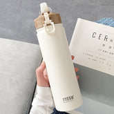 Coffe Thermos Grandes with Straw Vacuum Flasks Lovers Portable Stainless Steel Water Bottle Garrafa Termica Office Thermal Mug