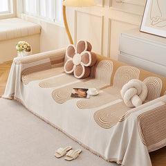 YICKYUE - Chenille Sofa Cover Universal Couch Towel Dust Proof Sofa Cushion Cover Anti-cat Scratch Protection Cover Sofa Blanket Carpet