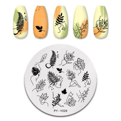 PICT YOU Nail Stamping Plates Christmas Pattern Nail Art Plate Stamp Templates Printing Stencil Stainless Steel