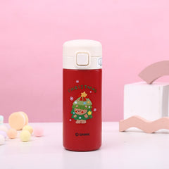 350/450ml Kawaii Thermos Vacuum Flask 304 Stainless Steel Couple Water Cup 2022 Christmas and New Year Gift