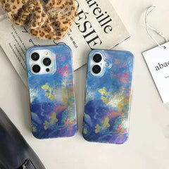 YICKYUE For iPhone 16 Pro Case Gradient Goldfish Butterfly Phone Case for IPhone 16 15 14 13 12 11 X XR Xs SE2 SE 8 7 Plus Pro Max Cover