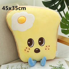 Cute Cartoon Plush Hamburger French Fries Chicken Leg Toy Stuffed Food Popcorn Pizza Pillow Cushion Kids Toys Birthday Gift
