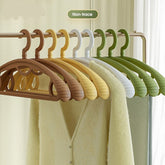 Anti-Slip Clothes Hanger Rotatable Hook Household Thickened Drying Rack Wardrobe Space Saver Coat Hanger Suit Pants Storage Rack