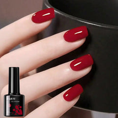 YICKYUE - 8ml Gel Nail Polish Rose Pink Red Gray Burgundy Nails Art Soak Off UV/LED Manicure Semi Permanent gel polish