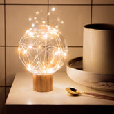 W&G LED Starry Sky Night Light Girls' Gifts Plug-in Table Lamp Bedroom Bedside Decoration Romantic Birthday Gift Light Wholesale
