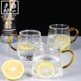 SENDIAN High Temperature Resistant Transparent Glass Cup Large Capacity Handmade Glass Cup 2021 Office Home Kitchen Accessories