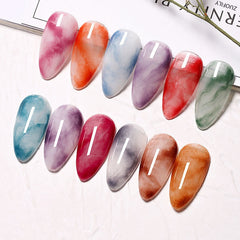 15ml Clear Blossom Gel Nail Polish Gradient Blossoming Smook Effect Watercolor Nail Gel Soak Off UV Functional Nail Gel