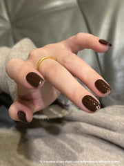 YICKYUE - 1pc 15ml Chocolate Brown Gel Nail Polish Starter Pure Soak Off No Wipe Nail Gel Polish Suitable For All Seasons