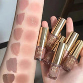 ELECOOL Matte Glitter Liquid Eye Shadow Stick Waterproof Lasting Nude Easy To Makeup Professional Eye Brown Eyeshadow Cosmetics
