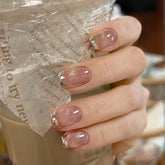 Mirror Cat Eye Handmade Press On Nails