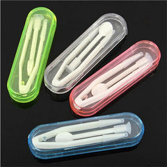 1Set Multicolor Contact Lens Inserter Remover Contact Lenses Tweezers And Suction Stick For Special Clamps Tool