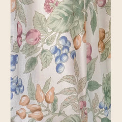 YICKYUE - Retro Princess Room Window Curtain Cloth Fabric with Enbroidery Lace American Pastoral Short Curtain for Kitchen Living Room