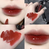 YICKYUE - Mirror Lip Gloss Crystal Jelly Lip Glaze Long Lasting Moisturising Red Lip Tint Liquid Lipstick Waterproof Korean Cosmetics
