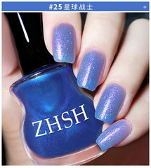 YICKYUE - Bling Shimmer Quick Dry Nail Polish 15ML Long Lasting Nail Lacquer
